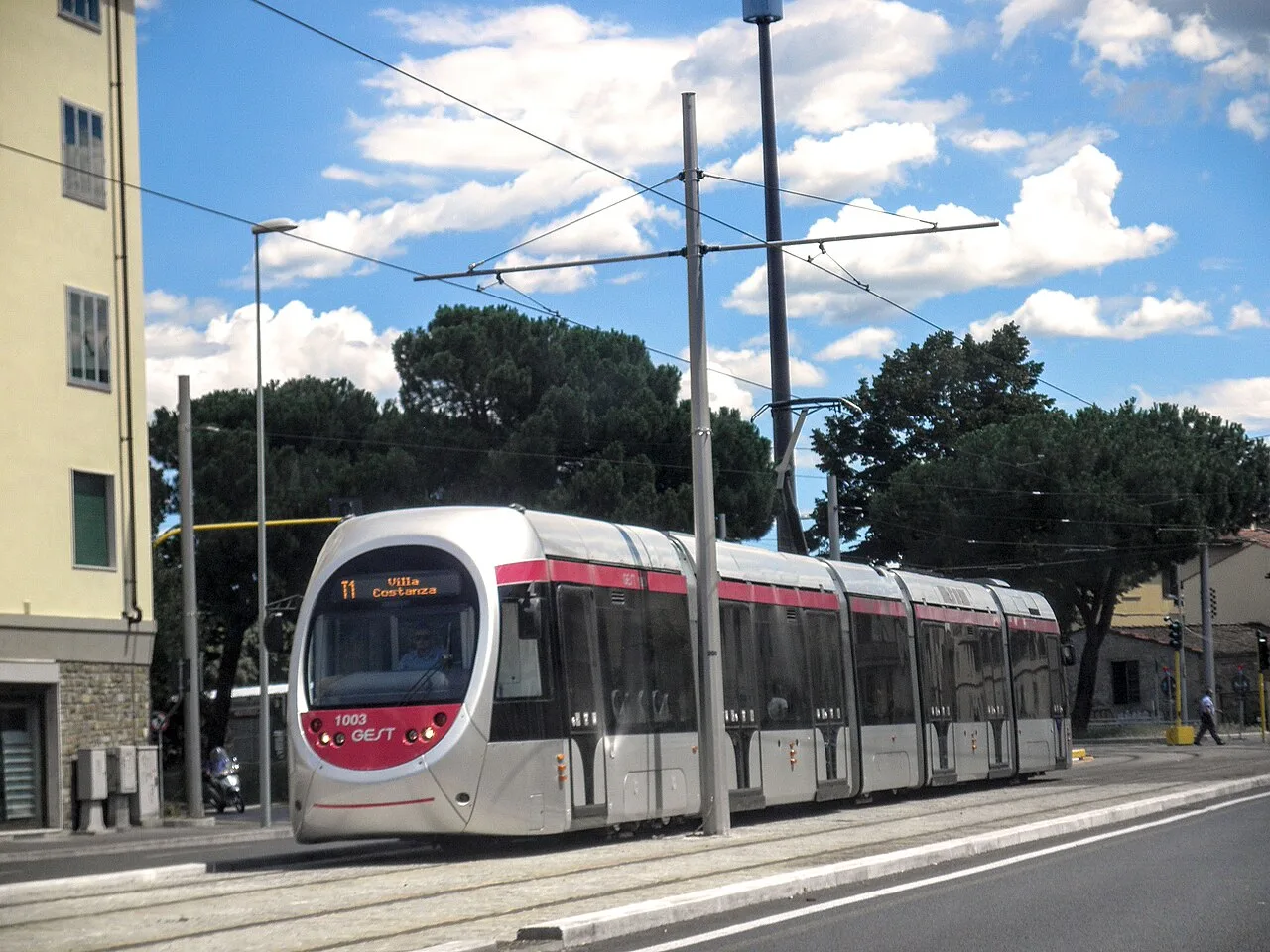 GEST tram in Florence