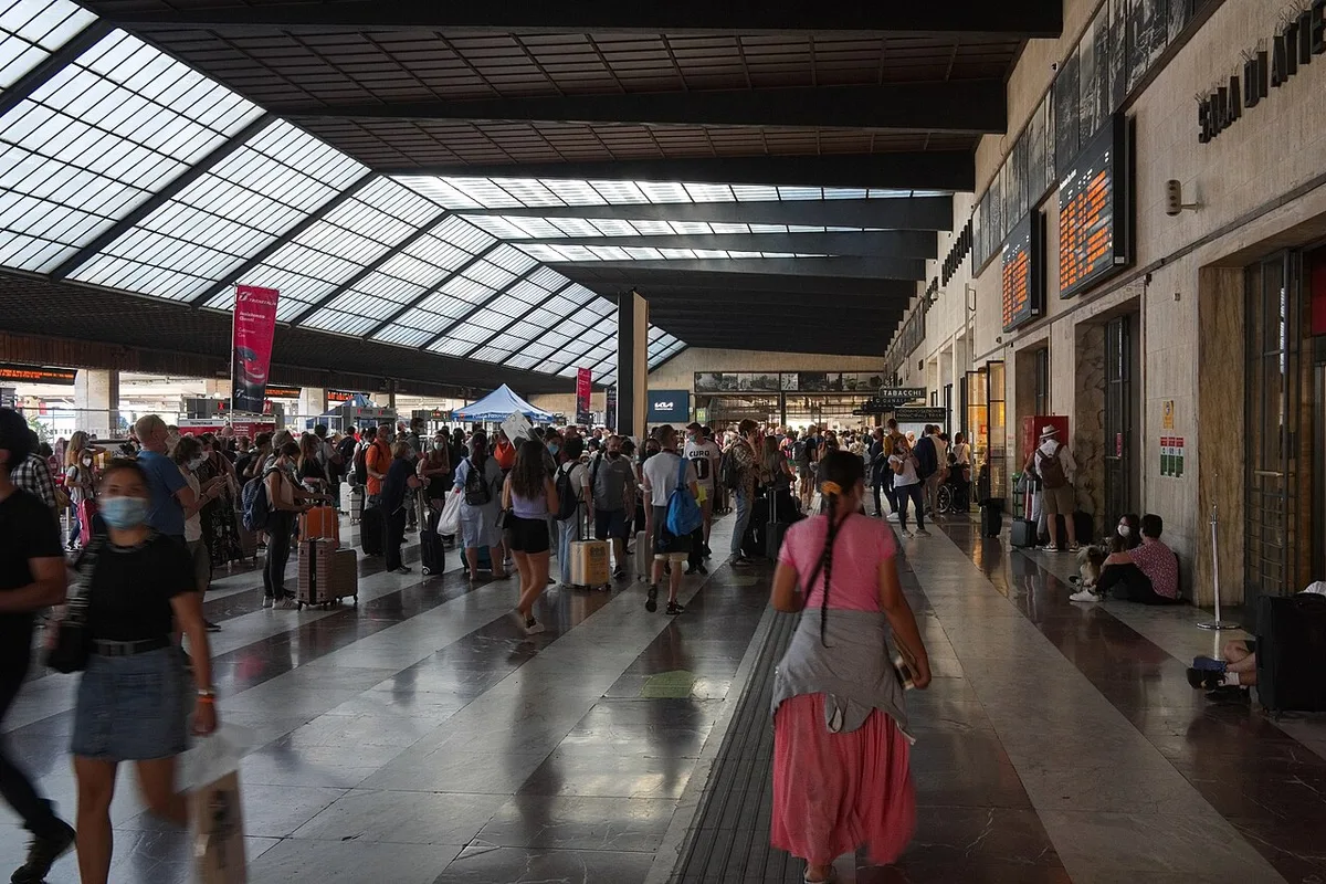 Passenger hall at Firenze Santa Maria Novella station