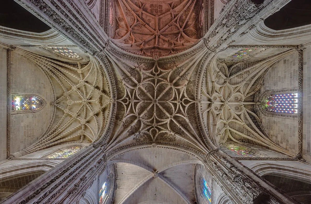 Vaulted crossing of San Miguel church in Jerez de la Frontera