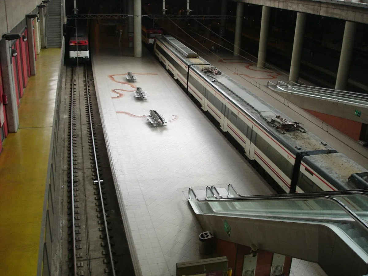 Interior of Castelló de la Plana railway station